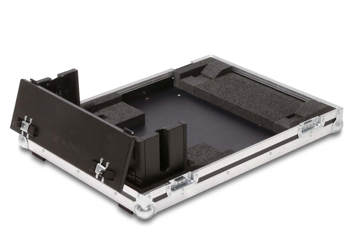 Flight-case pour console Allen & Heath SQ-5 / SQ-5+ avec compartiment arrière (dockhouse)
