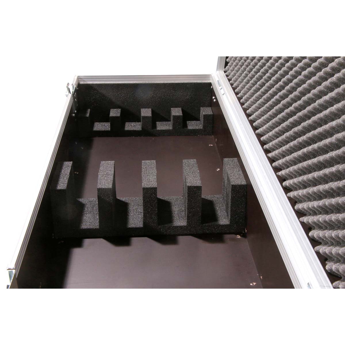 Flight-case type coffre pour 4 Varytec BeamStick 40