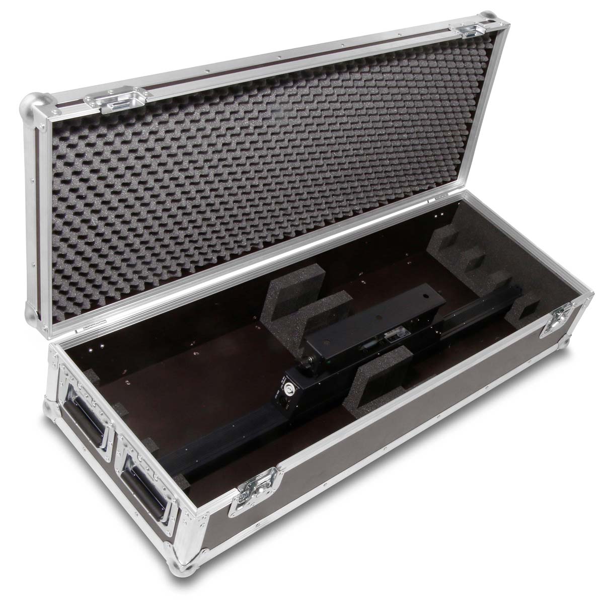 Flight-case type coffre pour 4 Varytec BeamStick 40