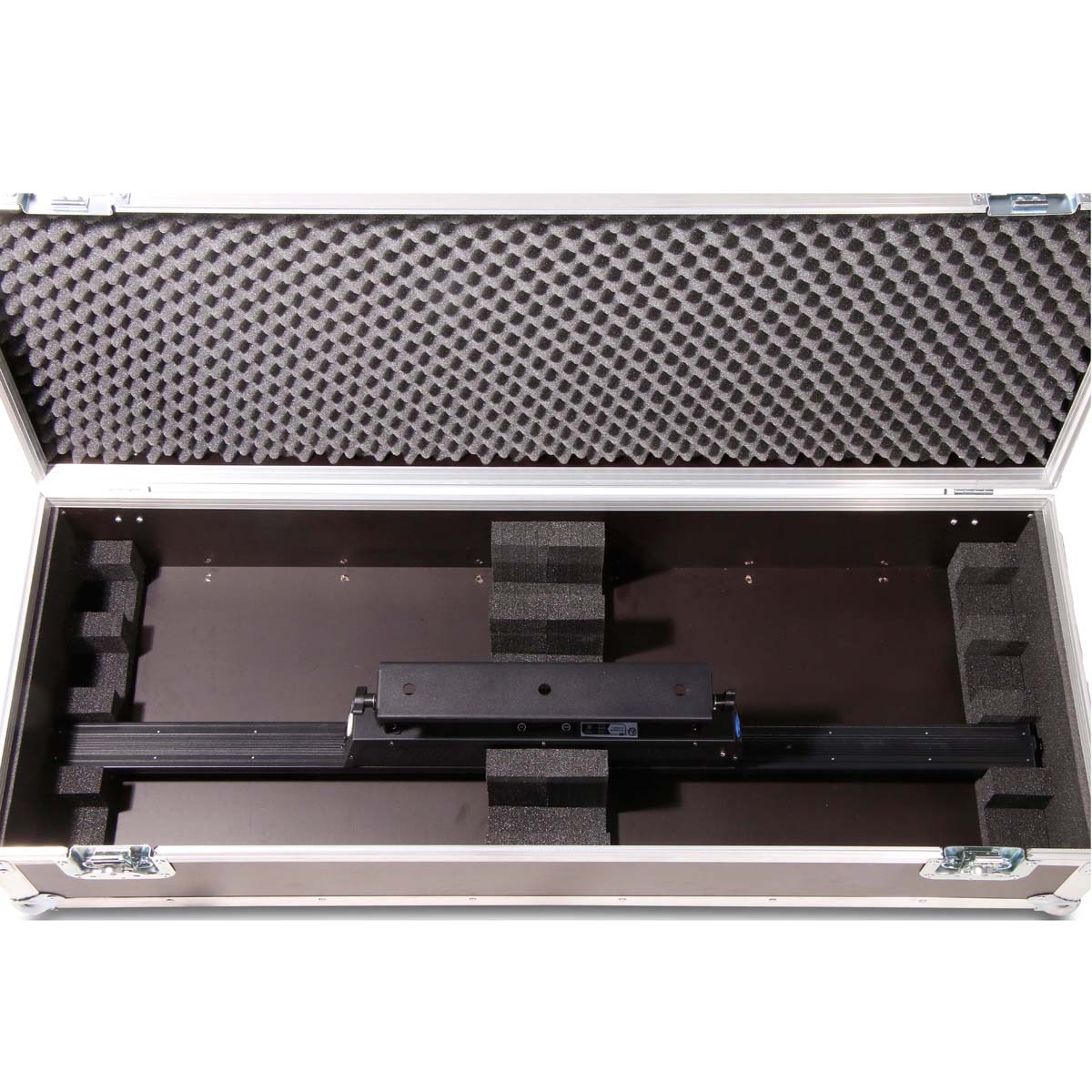 Flight-case type coffre pour 4 Varytec BeamStick 40