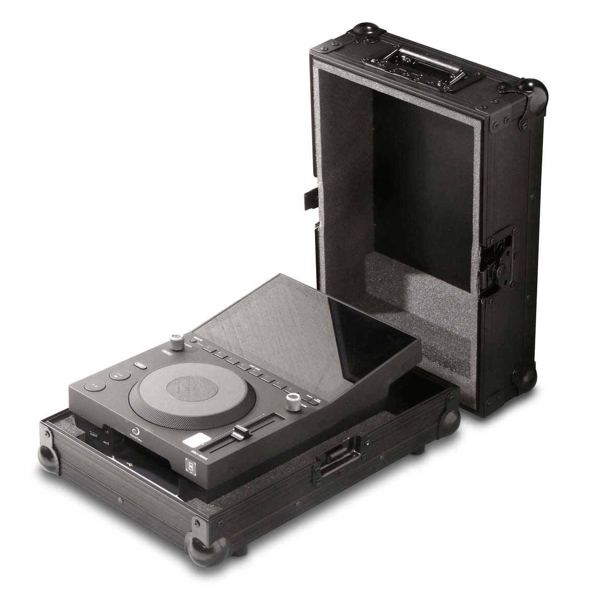 AlphaTheta CDJ 1500X CD Player Case – All Black –