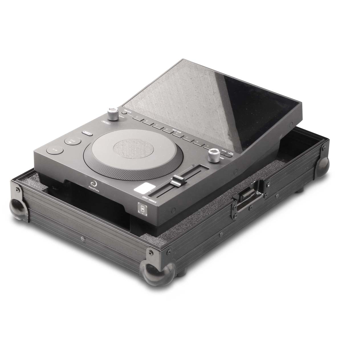 AlphaTheta CDJ 1500X CD Player Case – All Black –