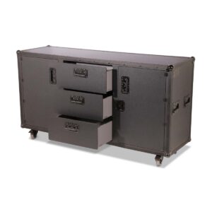 Sideboard im "Casedesign" black 1600 x 480 x 760 BxTxH