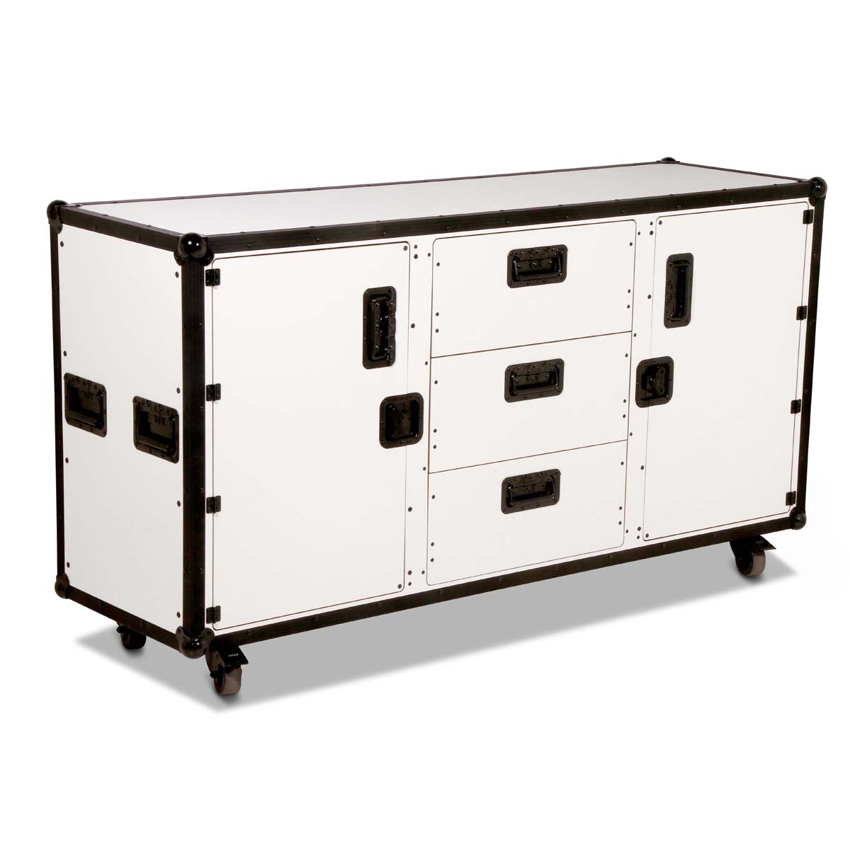 Sideboard im "Casedesign" weiß 1600 x 480 x 760 BxTxH