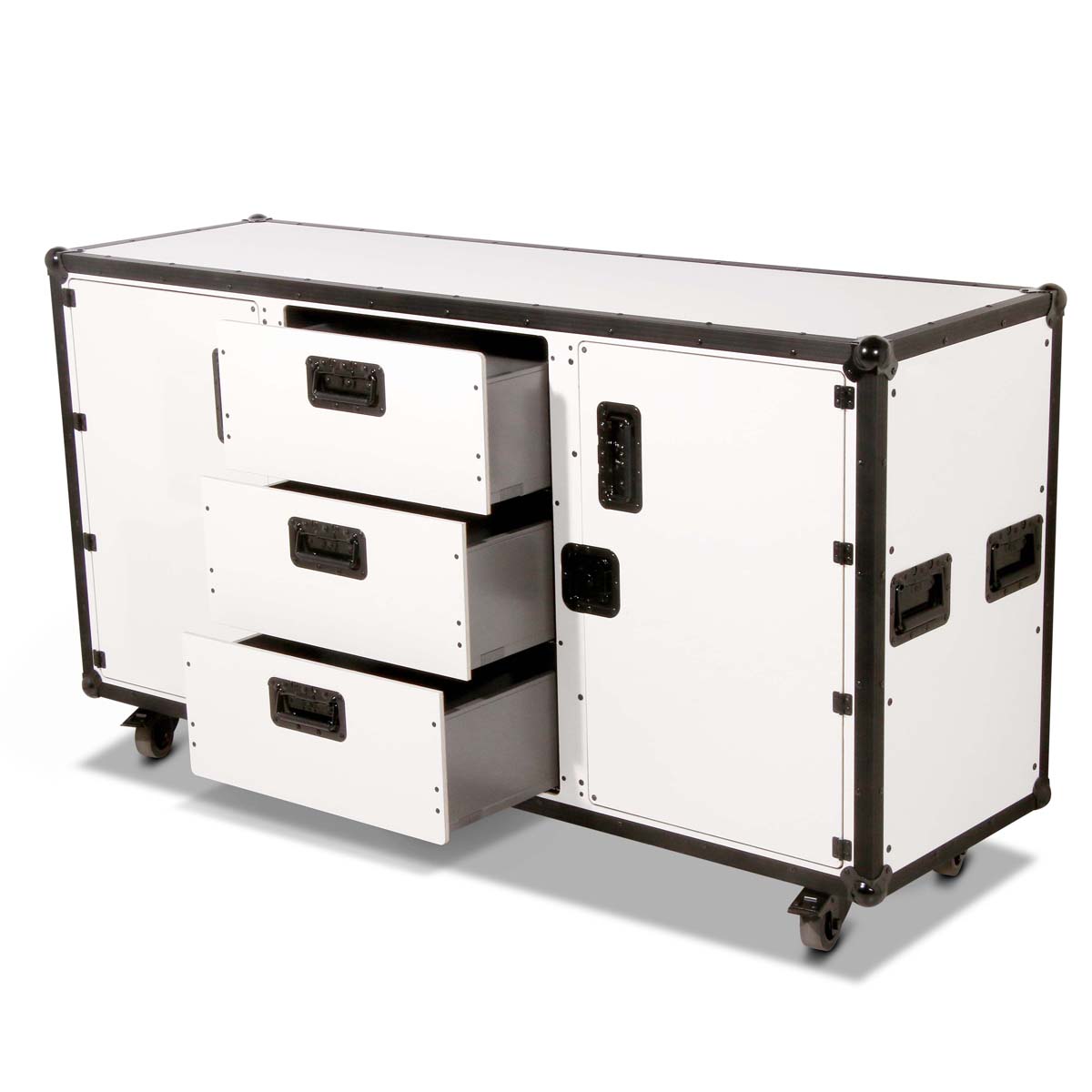 Sideboard im "Casedesign" weiß 1600 x 480 x 760 BxTxH