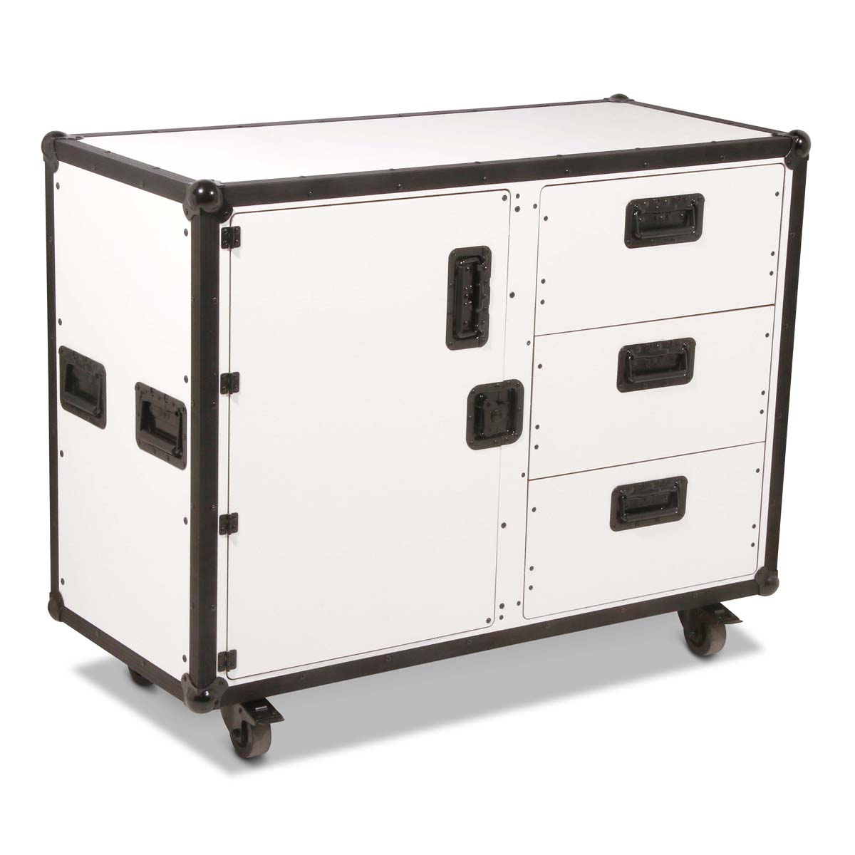 Sideboard im „Casedesign“ weiß 1100 x 480 x 760 BxTxH