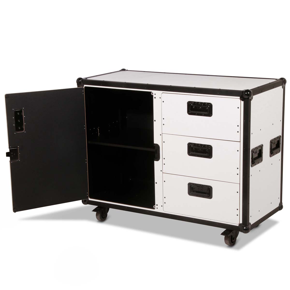Sideboard im „Casedesign“ weiß 1100 x 480 x 760 BxTxH