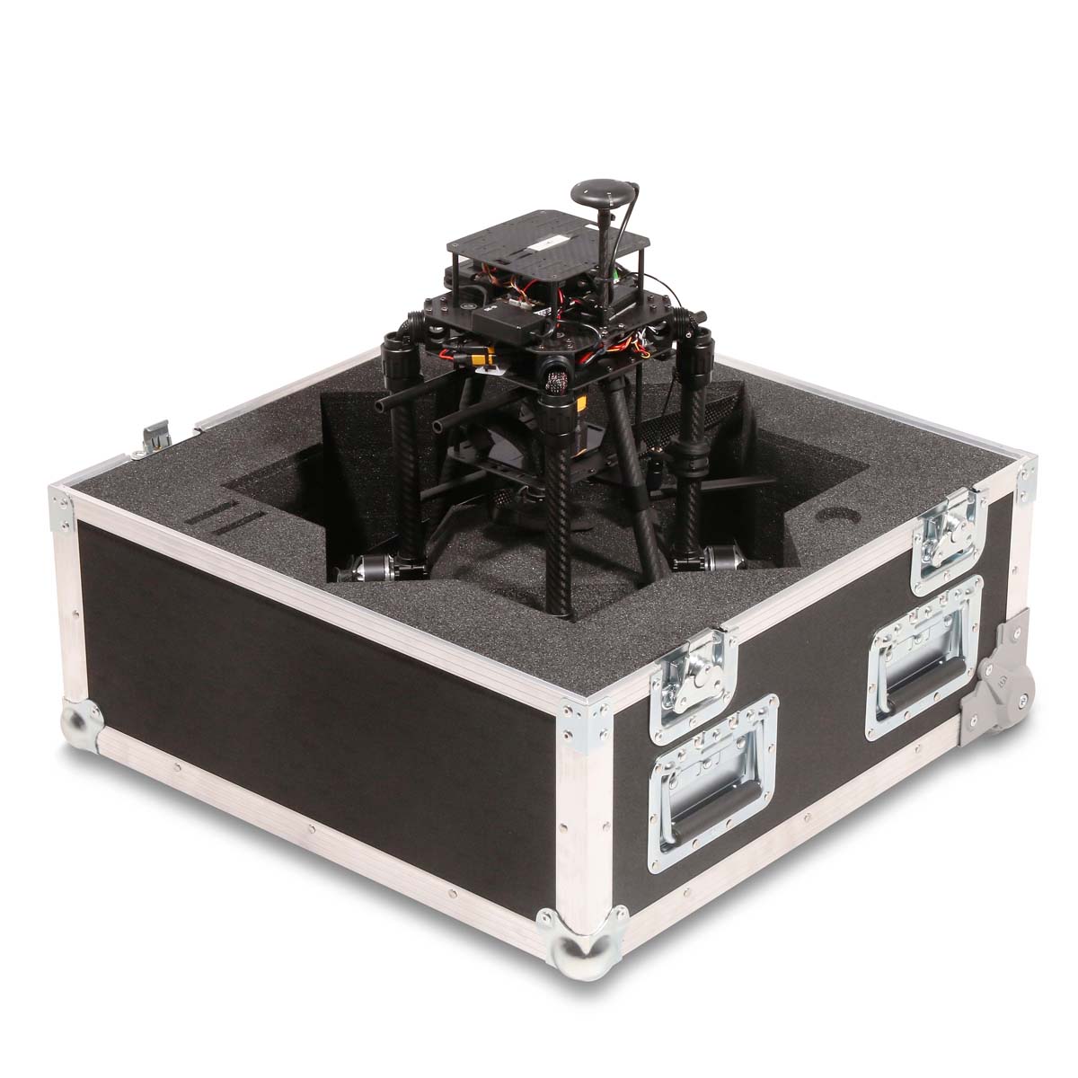 Haubencase Holybro X650 Drohne mit Trolleyfunktion
