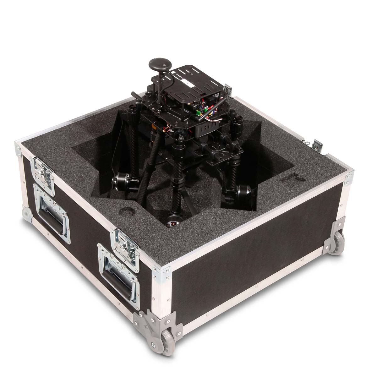 Haubencase Holybro X650 Drohne mit Trolleyfunktion