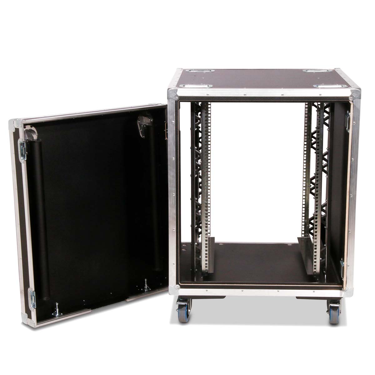 17 HE Sliding Door Rack mit Tischfunktion