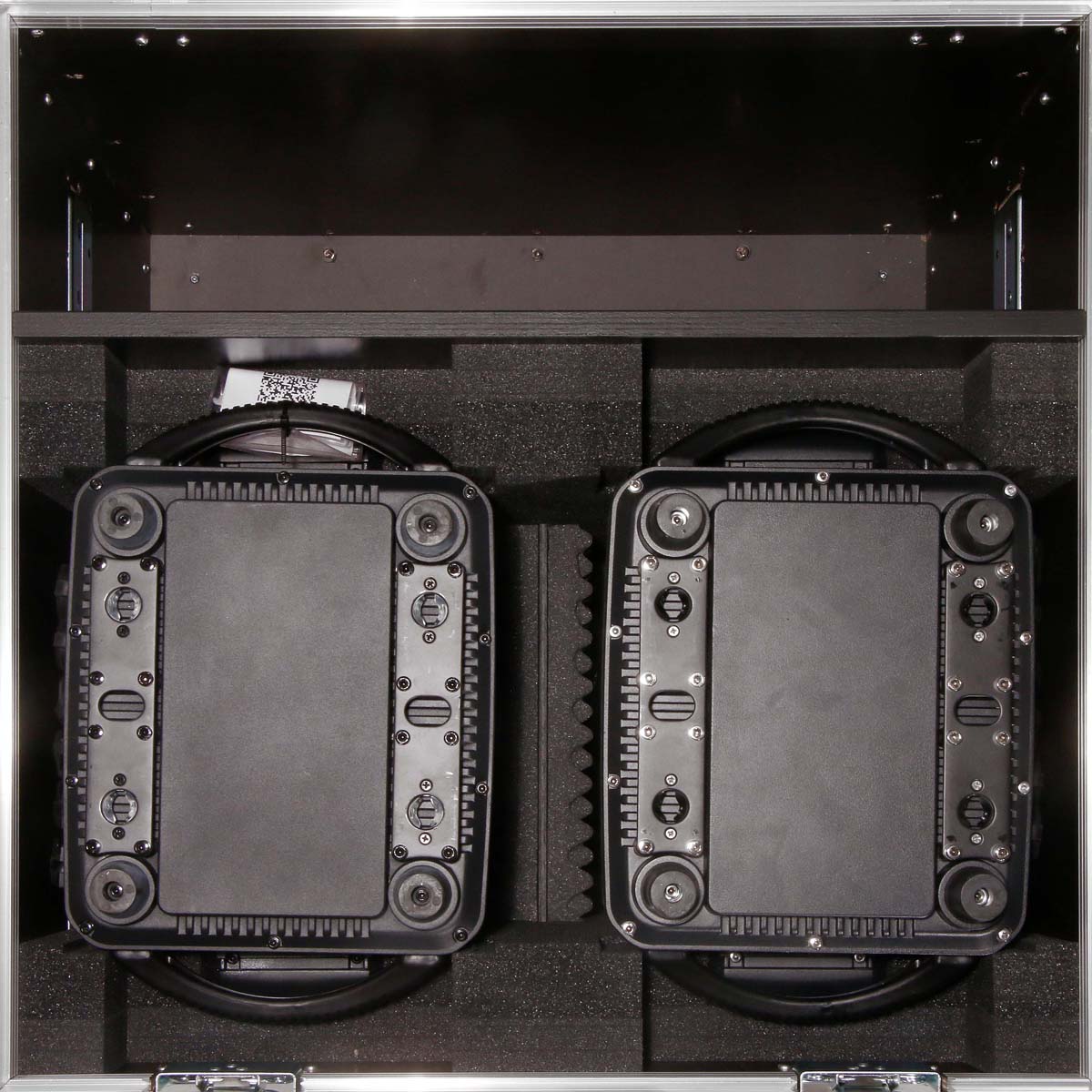 Truhencase 2x Varytec Hero Beam 50 IP / Spot 250 IP